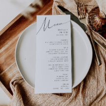 Janto de Casamento de Script Minimalista Whimsical