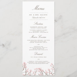 Menu Janto de Casamento de Sucursais Felizes
