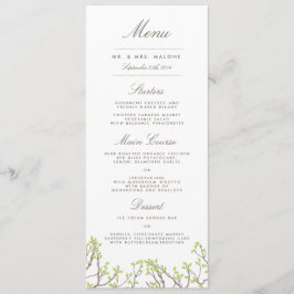 Menu Janto de Casamento de Sucursais Felizes