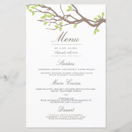 Menu Janto de Casamento de Sucursais Felizes