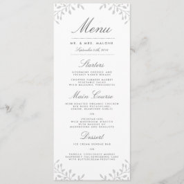 Menu Janto de Casamento do Jardim Secreto - Cinzas