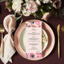 Janto de Casamento por Aquarela Rosa-Blush Trendy