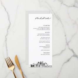 Menu Janto de Casamento Skyline Dallas