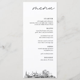 Menu Janto de Casamento Skyline Louisville