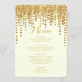 Menu janto | Dourada Confetti