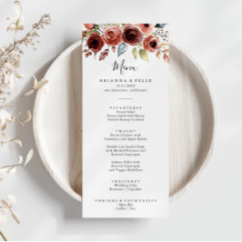 Menu Janto Floral primavera Elegante