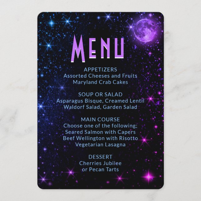 Menu janto | Galaxy (Frente)