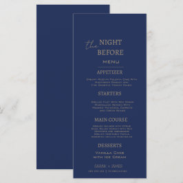 Menu Janto mínimo de ensaio do Marinho antes da noite