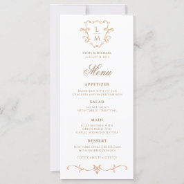 Menu Janto Monograma Barroco