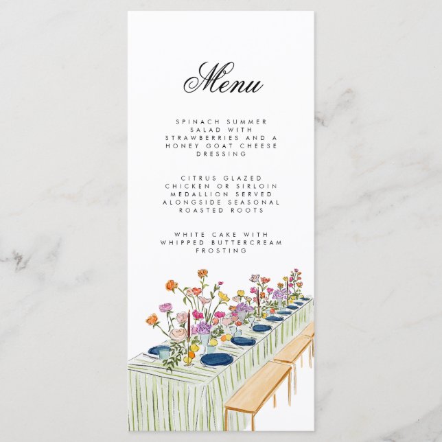 Menu janto | Poppy + Patrick (Frente)