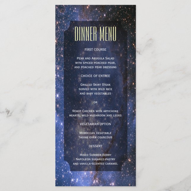 Menu Janto Slim do Tema Noturno/Espaço (Frente)