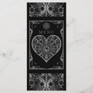 Menu Lace Black Cerâmico