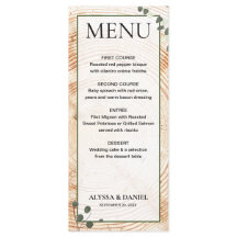 Latido Rustic Weding Wood Tree com eucalipto