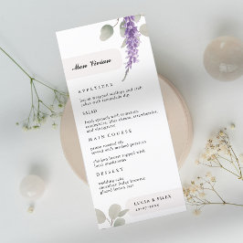Menu Lavanda Eucalyptus deixa Janto de nome de convidad