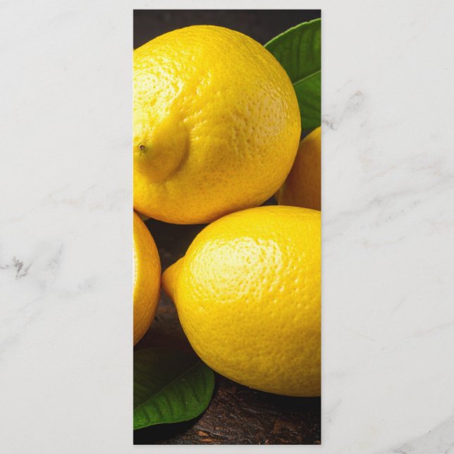 Menu limões (Frente)