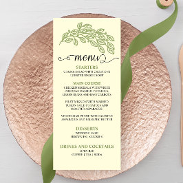 Menu Linha Artística Deixa Casamento
