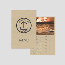 Lista de Preços do Cardápio de Restaurante Rustic