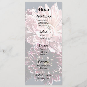 Menu Mães e margaridas escuras e claras