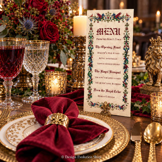 Menu Medieval | Festa Real Renascimento