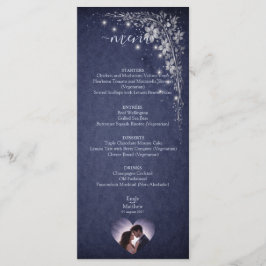 Menu Moonlit Grove Celestial Woodland Wedding Party