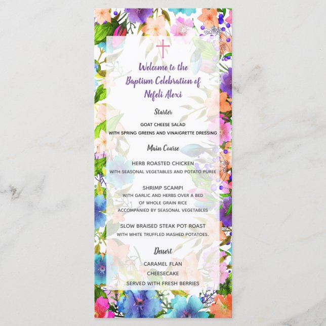 Menu Nefeli (Frente)