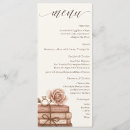 Menu Novo Cardápio de Chá de Noiva