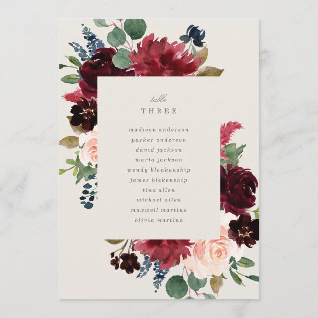 Menu Número da Tabela de Referência de Queda com Sentad (Frente)