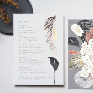 Menu O último casamento entre a selva tropical de Pamp
