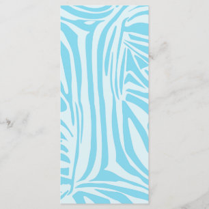 Menu Padrão Zebra Azul