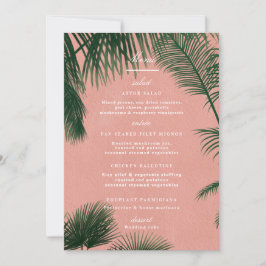 Menu Palm Primaveras