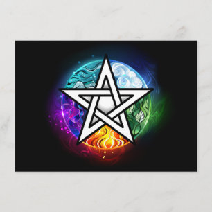 Menu Pentagrama do Wiccan