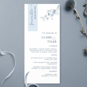Menu Personalizado com o nome do convidado, Casamento A