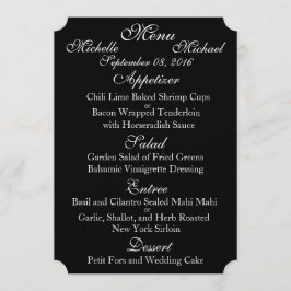 MENU Personalizável de Dois Lados
