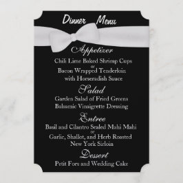 MENU Personalizável de Dois Lados