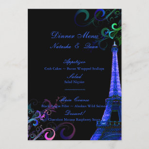 Menu PixDezines a torre eiffel/paris/Luzes de Neon