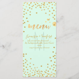 Menu PixDezines DIY cor/speck dourados deslumbrado