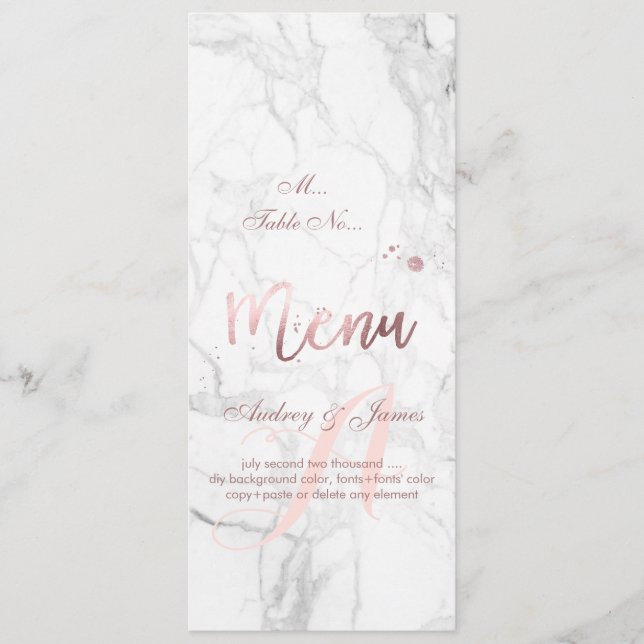 Menu PixDezines Rosa Dourado+Stripes Pretas (Frente)