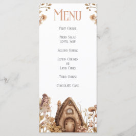 Menu Plana Fairy Magic Boho