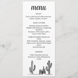 Menu Plano