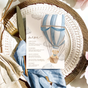 Menu Podemos Ampliar O Chá de fraldas De Espera