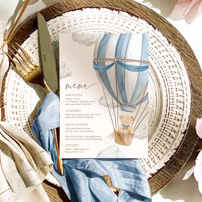 Menu Podemos Ampliar O Chá de fraldas De Espera (Criador carregado)