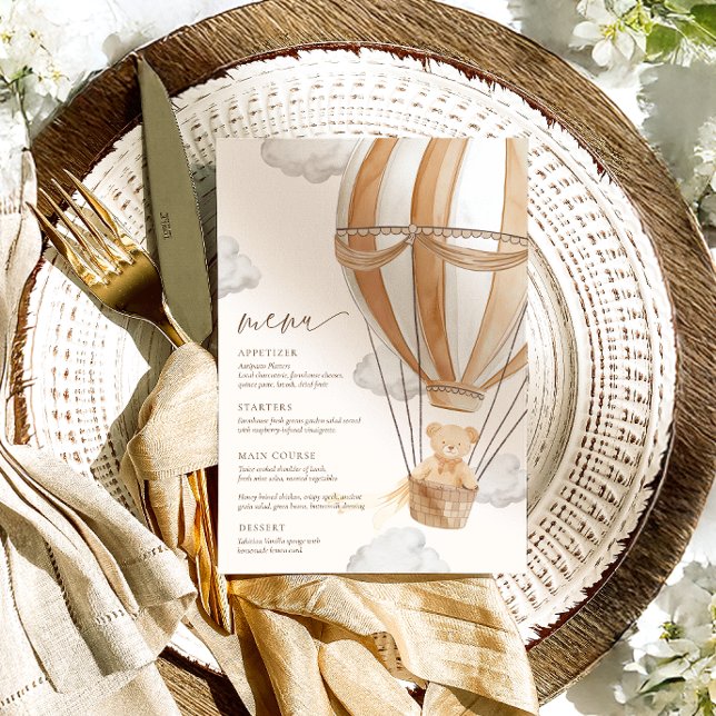 Menu Podemos Esperar Por Chá de fraldas (Criador carregado)