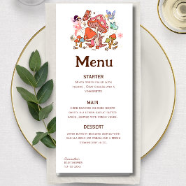 Menu Primeiro aniversario Mínimo De Cama Encantada Com