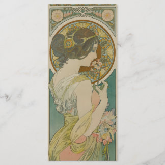Menu Primrose de Alphonse Mucha (1899) Bookmark