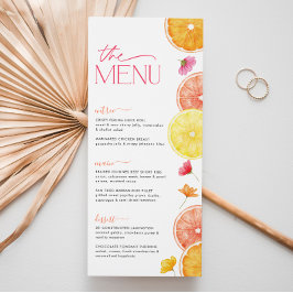 Menu Principal do Chá de panela de Citros Brilhant