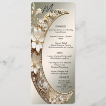 Menu Quadro Lua Crescente Decorativo