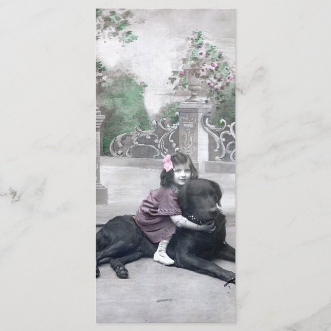 Menu Rapariga e seu Cachorro (Frente)