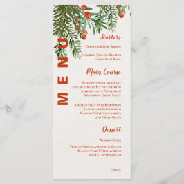 Menu Red Berries deixa Festa de casamento festiva de Na