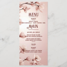 Menu Romance Brilhante: Um Tema De Casamento Floral De