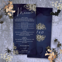 Rosas Azuis da Meia-Noite Jantar de Noiva Floral G